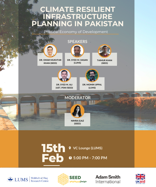 Climate Resilient Infrastructure Planning in Pakistan 